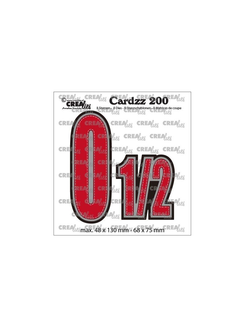 Cardzz dies nr 200, Nummer 0 en 1/2