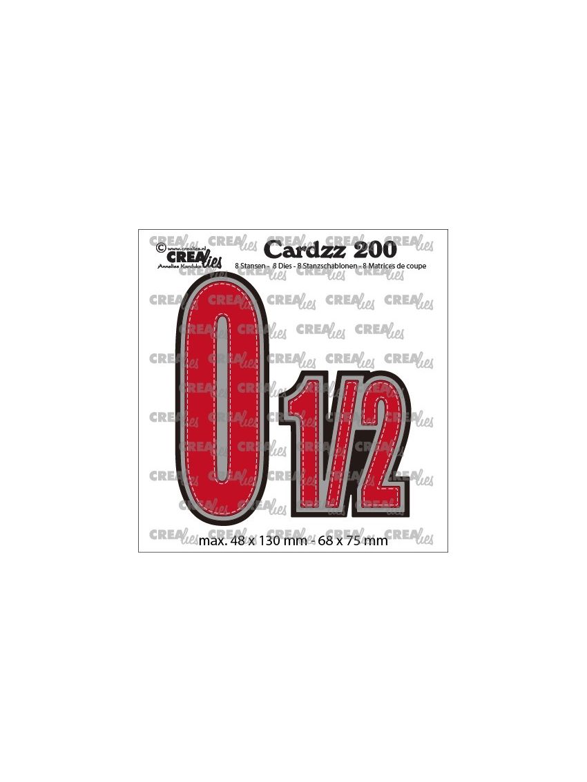 Cardzz dies nr 200, Nummer 0 en 1/2