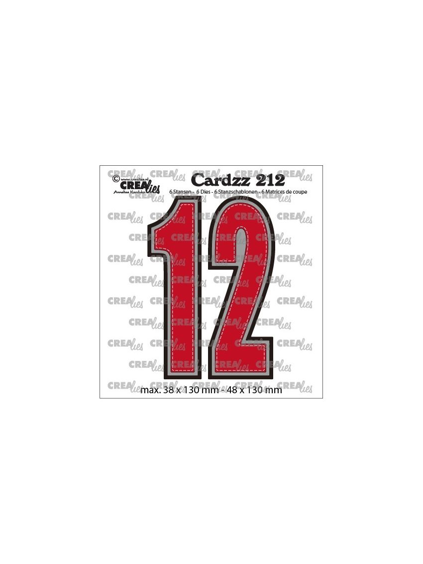 Cardzz dies nr 212, nummer 1 och 2