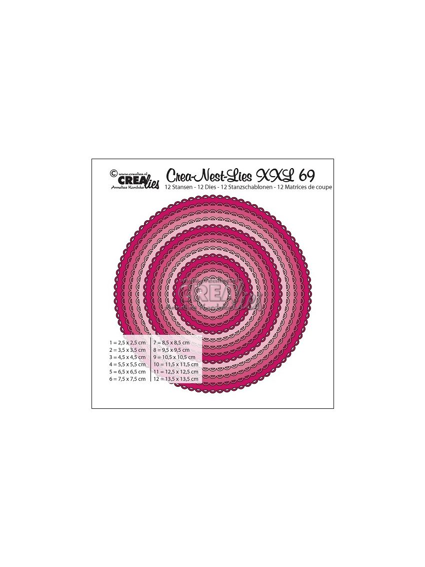 Crea-Nest-Lies XXL stansen no. 69