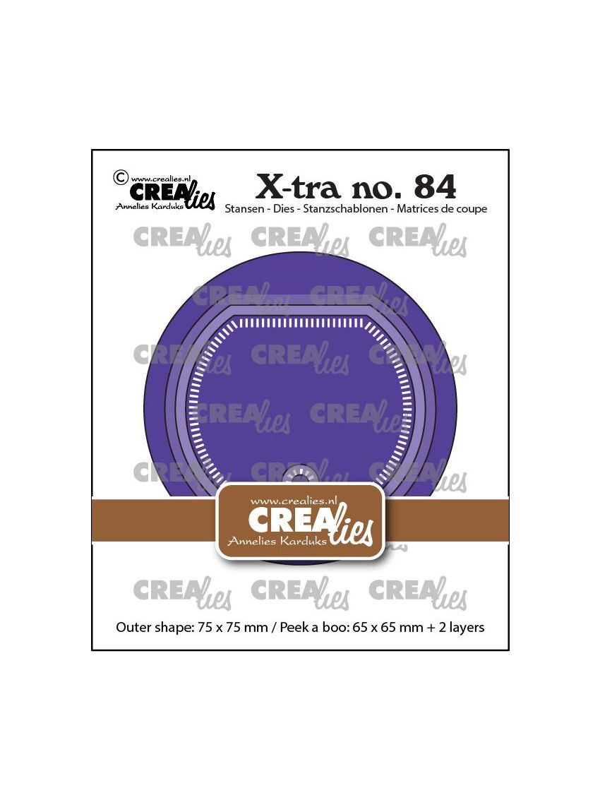 X-tra dies nr 84, Peek a boo Circle